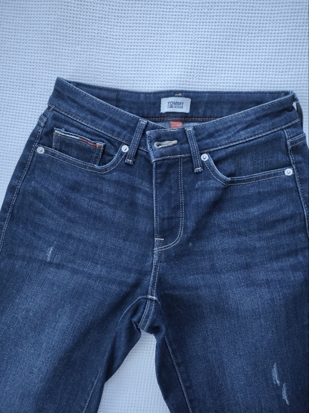 Tommy Dark Blue Women’s Skinny Jeans Size W 4/27 - Picture 4 of 13